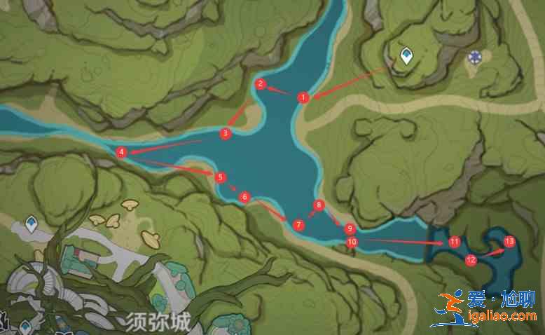原神月莲在哪里采集？月莲高效采集线路分享？