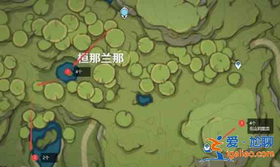 原神月莲在哪里采集？月莲高效采集线路分享？