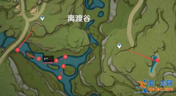 原神月莲在哪里采集？月莲高效采集线路分享？