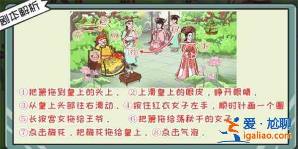 翻转吧剧情第一关怎么过？第一关御花园记通关攻略一览？
