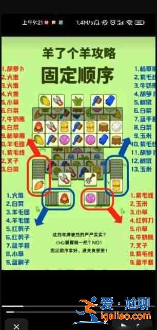 羊了个羊第二关有固定顺序吗？第二关固定顺序介绍？