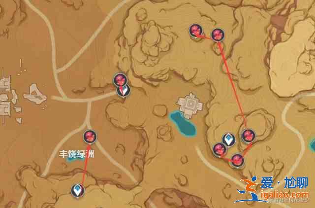 原神赤念果在哪里采集？坎蒂丝突破材料采集线路图一览？