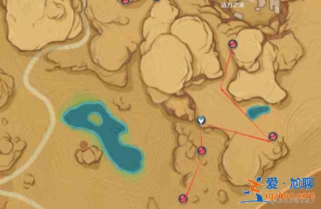 原神赤念果在哪里采集？坎蒂丝突破材料采集线路图一览？
