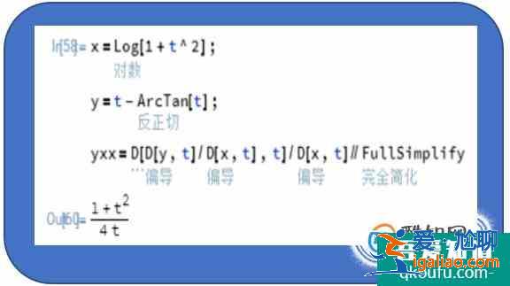 参数方程的二阶导数的计算方法？