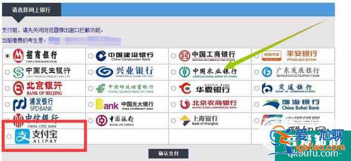 教师资格证报名成功后如何缴费？？