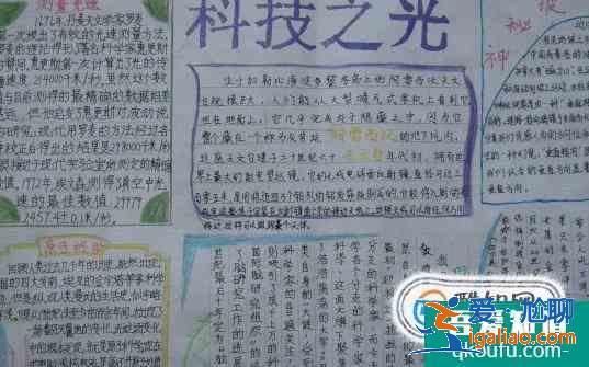 科技手抄报图片资料？