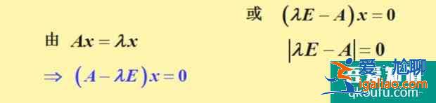 线性代数：如何求特征值和特征向量？？
