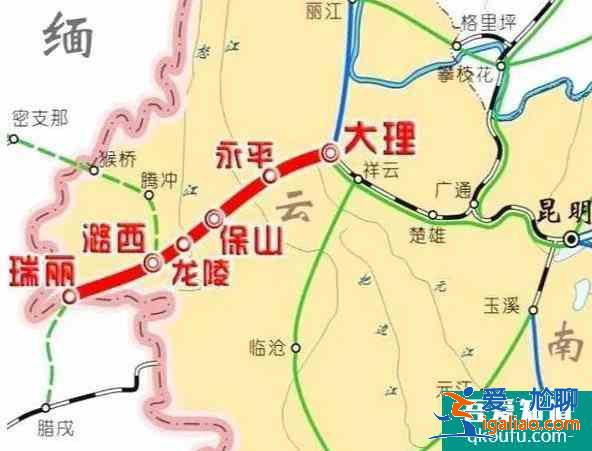 大瑞铁路线路图及最新进展2021？