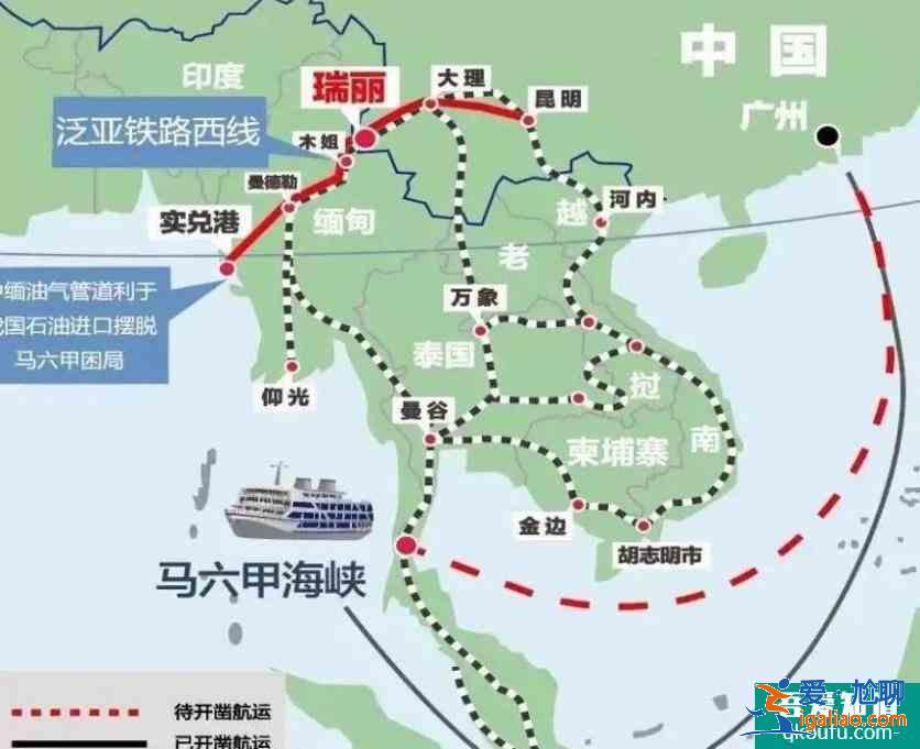 大瑞铁路线路图及最新进展2021？