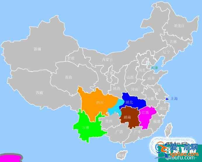 中国34个省级行政区轮廓形状记忆快速学习？
