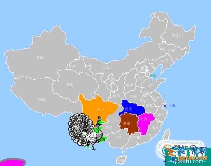 中国34个省级行政区轮廓形状记忆快速学习？