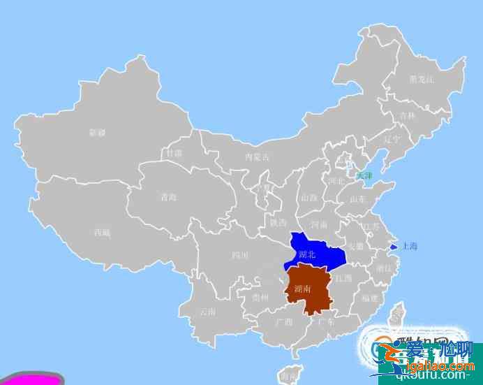 中国34个省级行政区轮廓形状记忆快速学习？