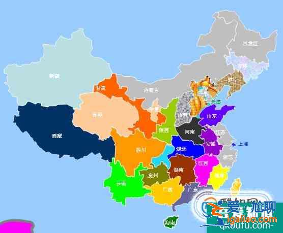中国34个省级行政区轮廓形状记忆快速学习？