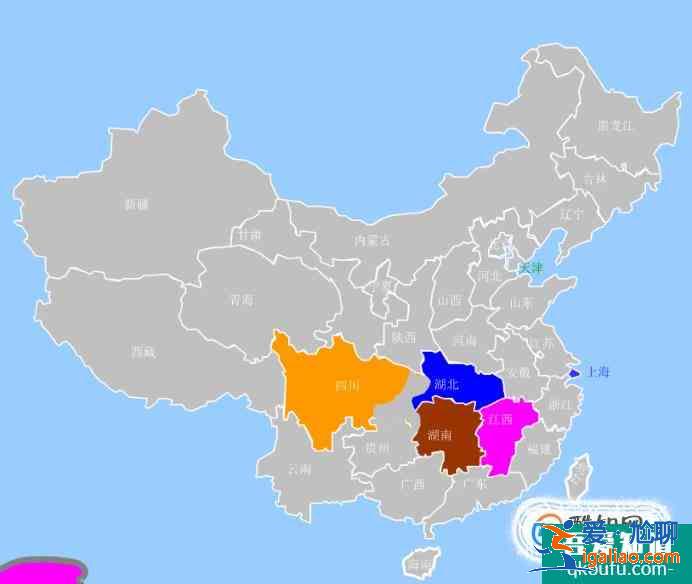 中国34个省级行政区轮廓形状记忆快速学习？