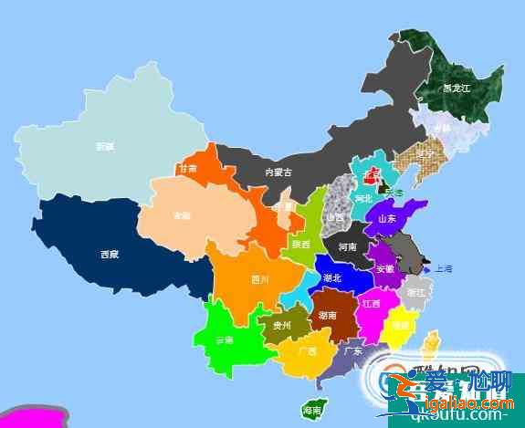 中国34个省级行政区轮廓形状记忆快速学习？
