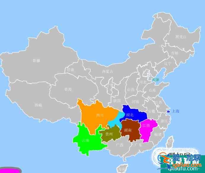 中国34个省级行政区轮廓形状记忆快速学习？
