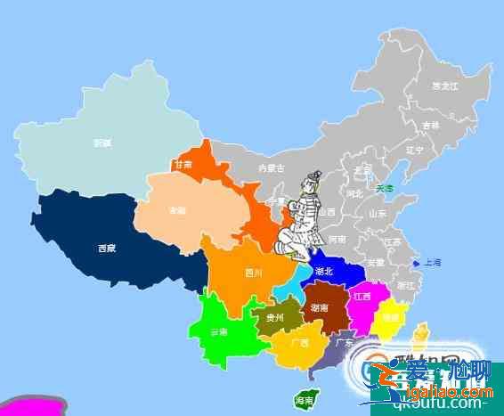 中国34个省级行政区轮廓形状记忆快速学习？