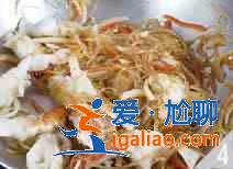 粉丝炒梭蟹怎么做？？