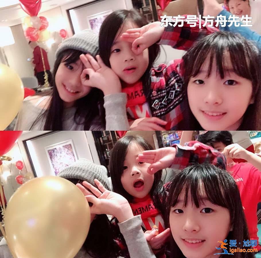 小s大女儿晒修图自拍,白到发光,被朋友调侃变网美!