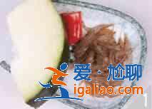冬瓜炒白米虾怎么做？？