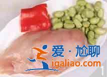 鸡柳炒蚕豆怎么做？？