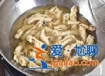 焦熘里脊条怎么做？？