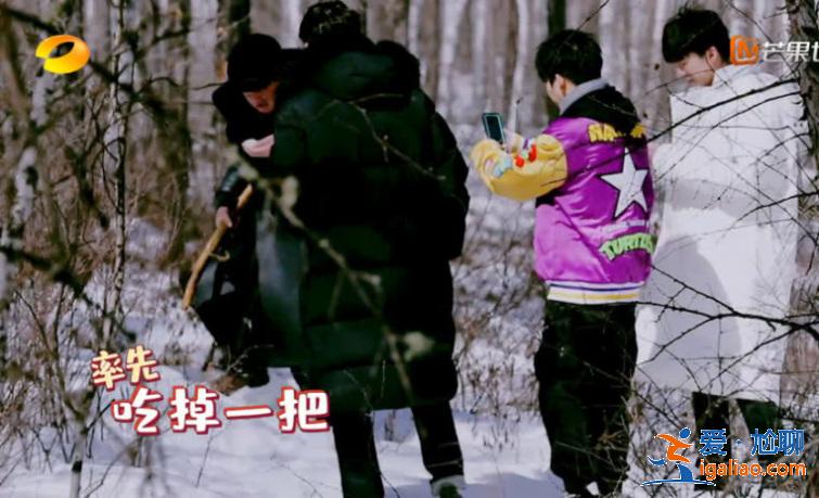 51岁韩磊大口吃雪，这个习惯让大张伟直呼受不了！