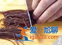 萝卜丝炒蕨根粉怎么做？？