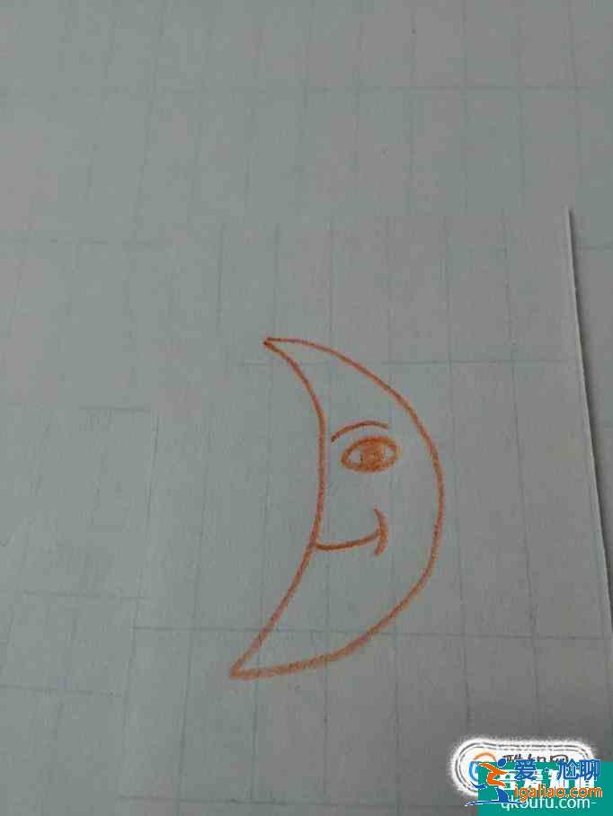 画月亮的简笔画？