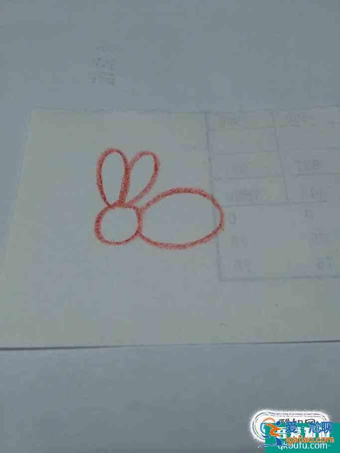 教宝宝画画  怎么画小兔子？