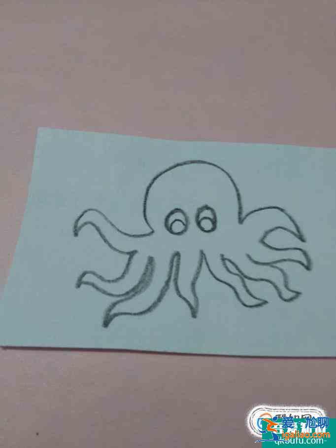 简笔画小章鱼怎么画？