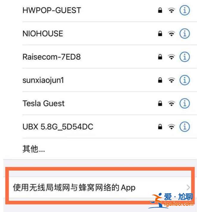 苹果app网络权限怎么设置？