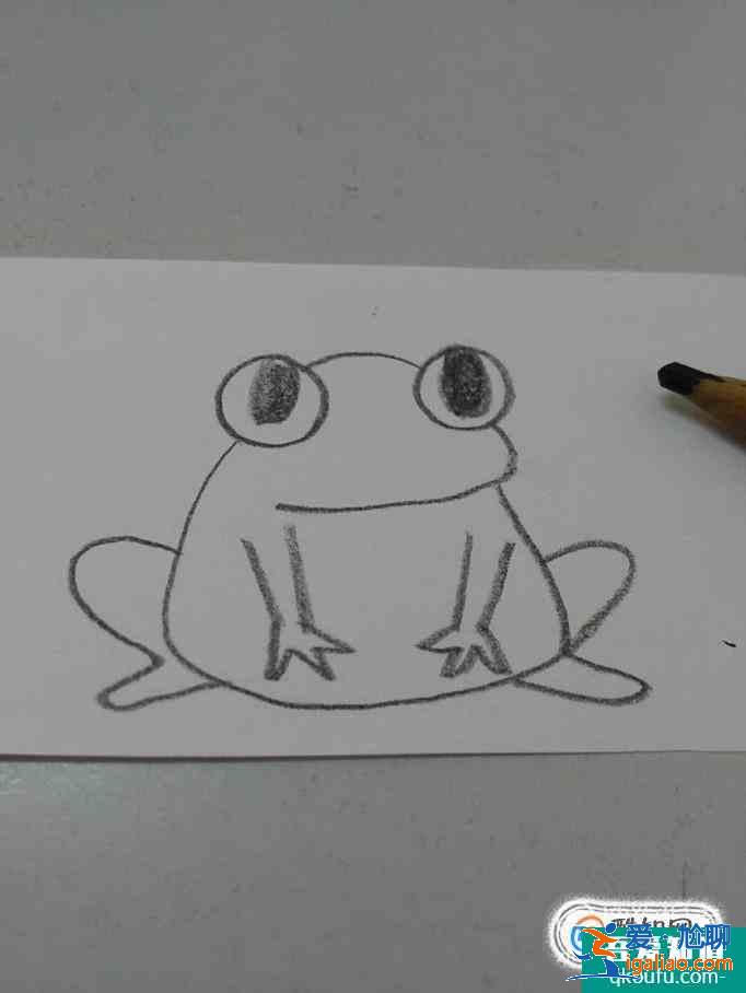 简笔画怎么画青蛙？？