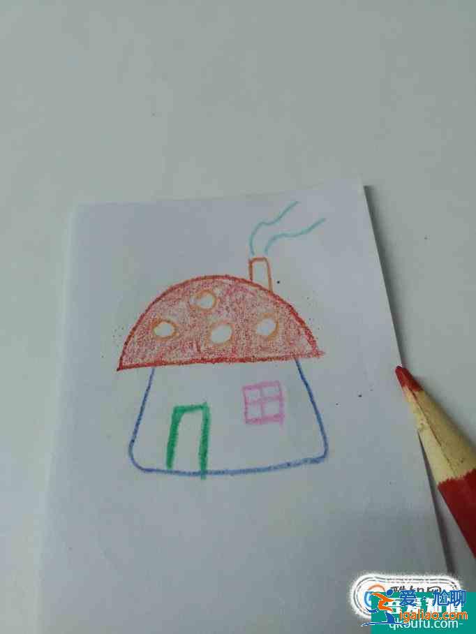 画一栋美丽的房子？