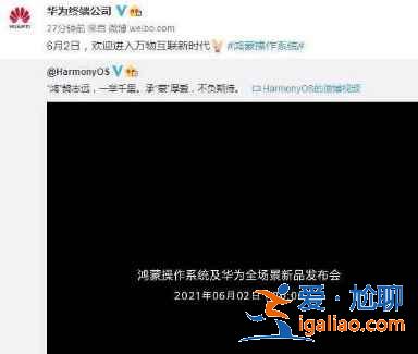 鸿蒙操作系统什么时候上线？