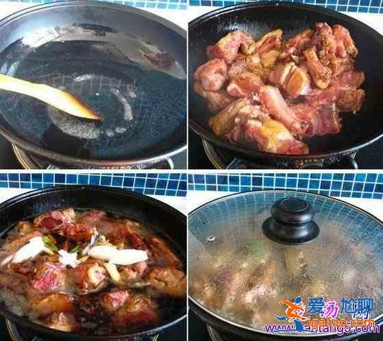 油豆角炖排骨的做法？