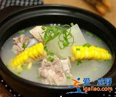 玉米排骨冬瓜汤的做法？