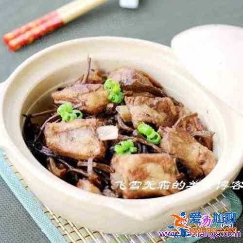 茶树菇排骨煲的做法？