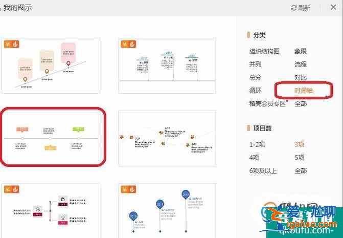 ppt怎样制作时间轴？