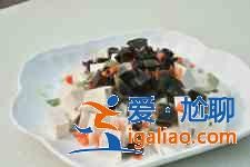 皮蛋豆腐的做法？