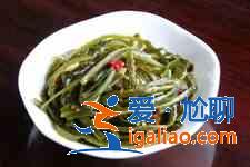凉拌海带？