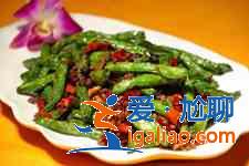 干煸豆角的做法？