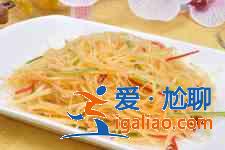 凉拌土豆丝的做法？