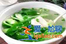 小菜豆腐汤？