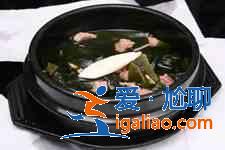海带汤的做法？