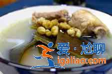 海带绿豆排骨汤？