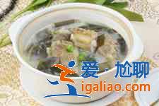 海带排骨汤的做法？
