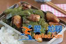 豆角炖肉的做法？
