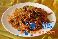 肉丝的做法？