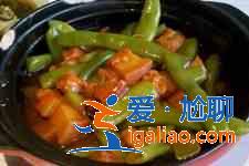 刀豆烧肉？